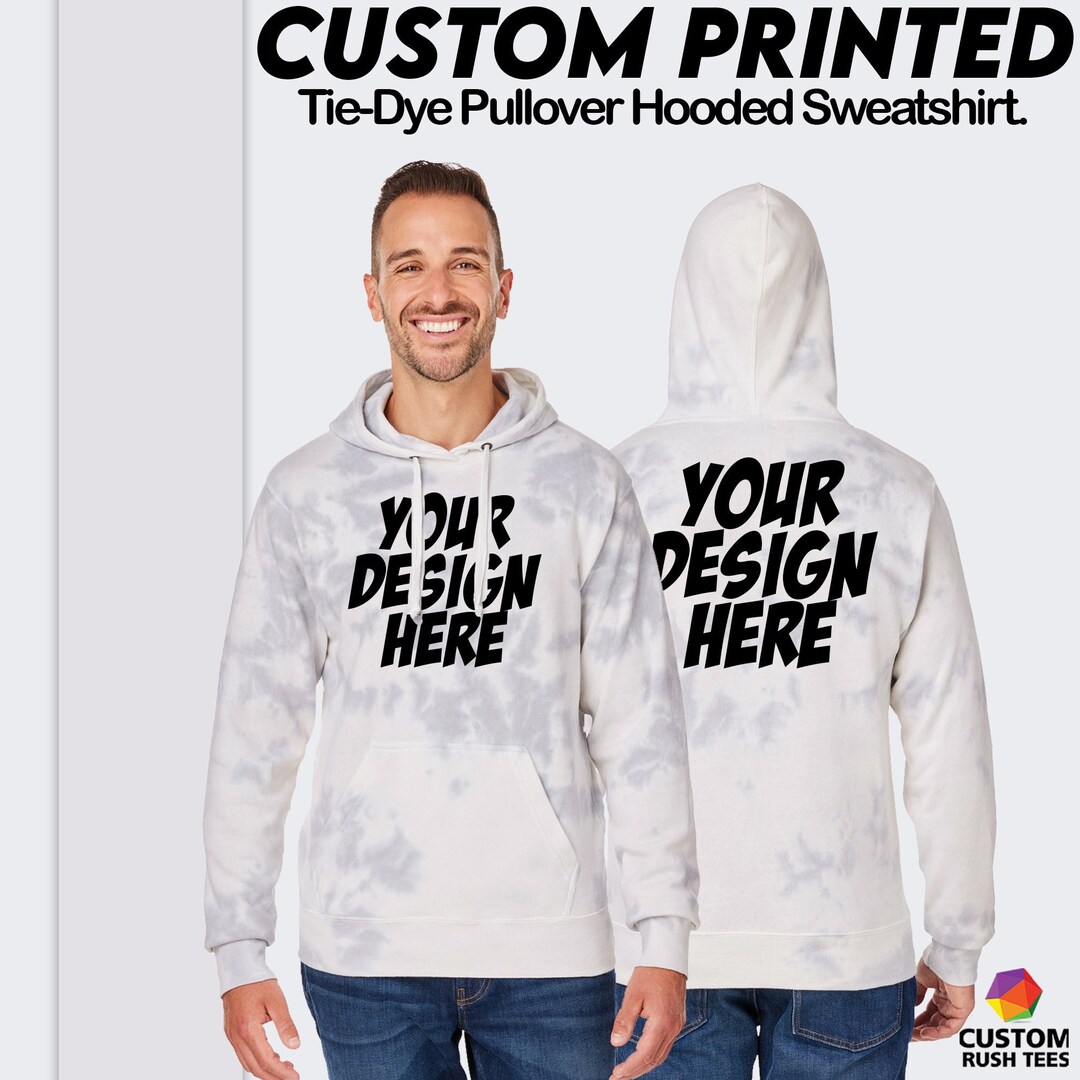 custom tie dye nike hoodie