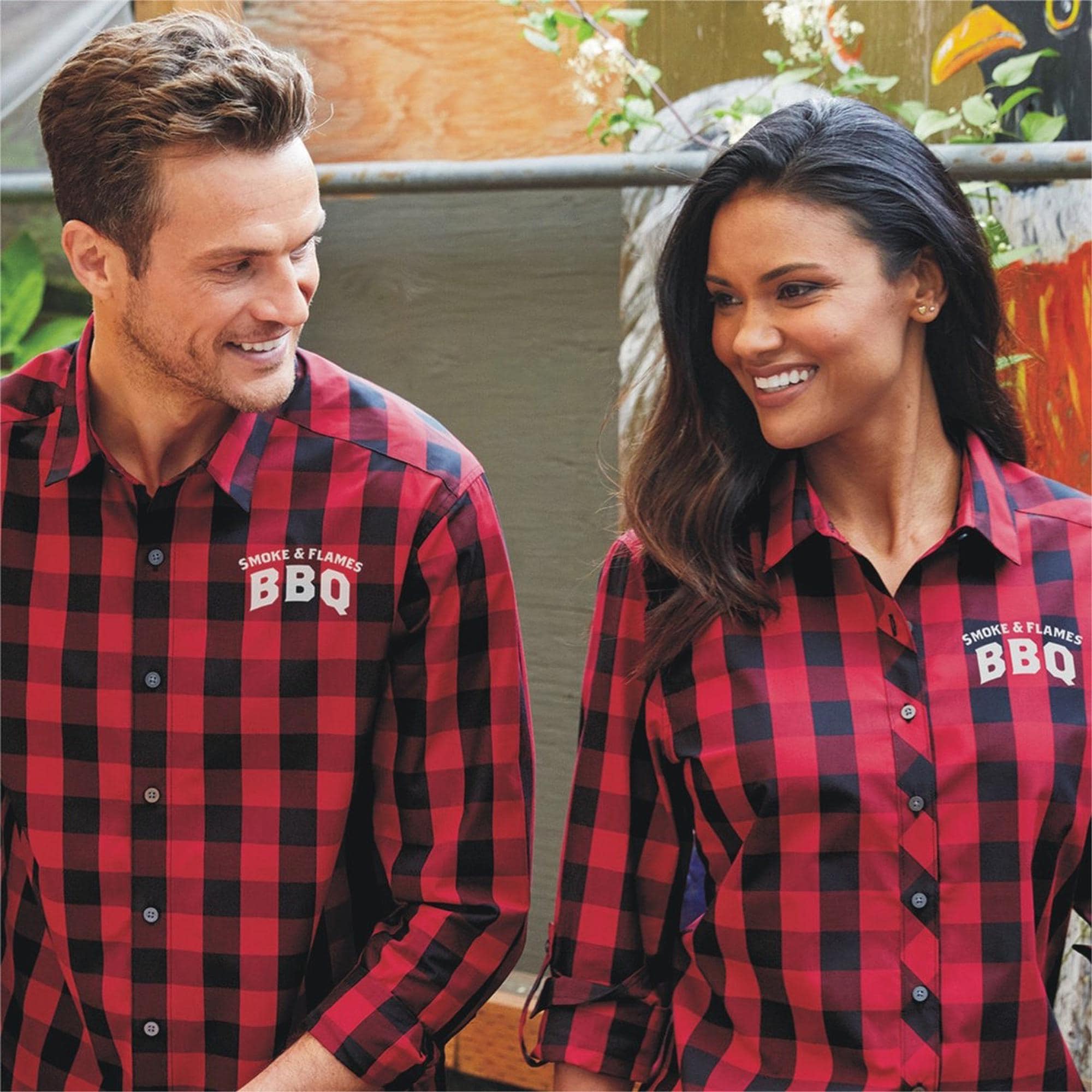 christmas plaid blouse