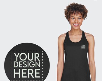 タグ付2枚セットCUP IN EMBROIDERY LOGO TANK TOP