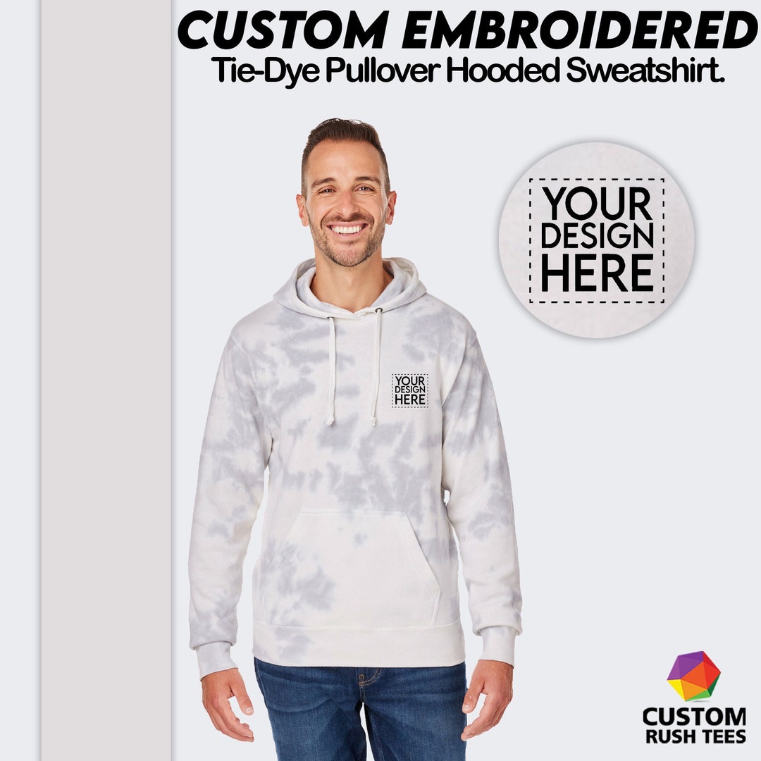 custom tie dye nike hoodie