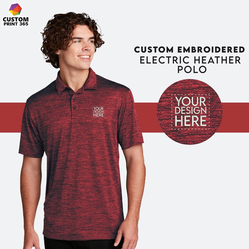 Custom Embroidered T Shirts Polo Logo Embroidered Custom Polo Etsy