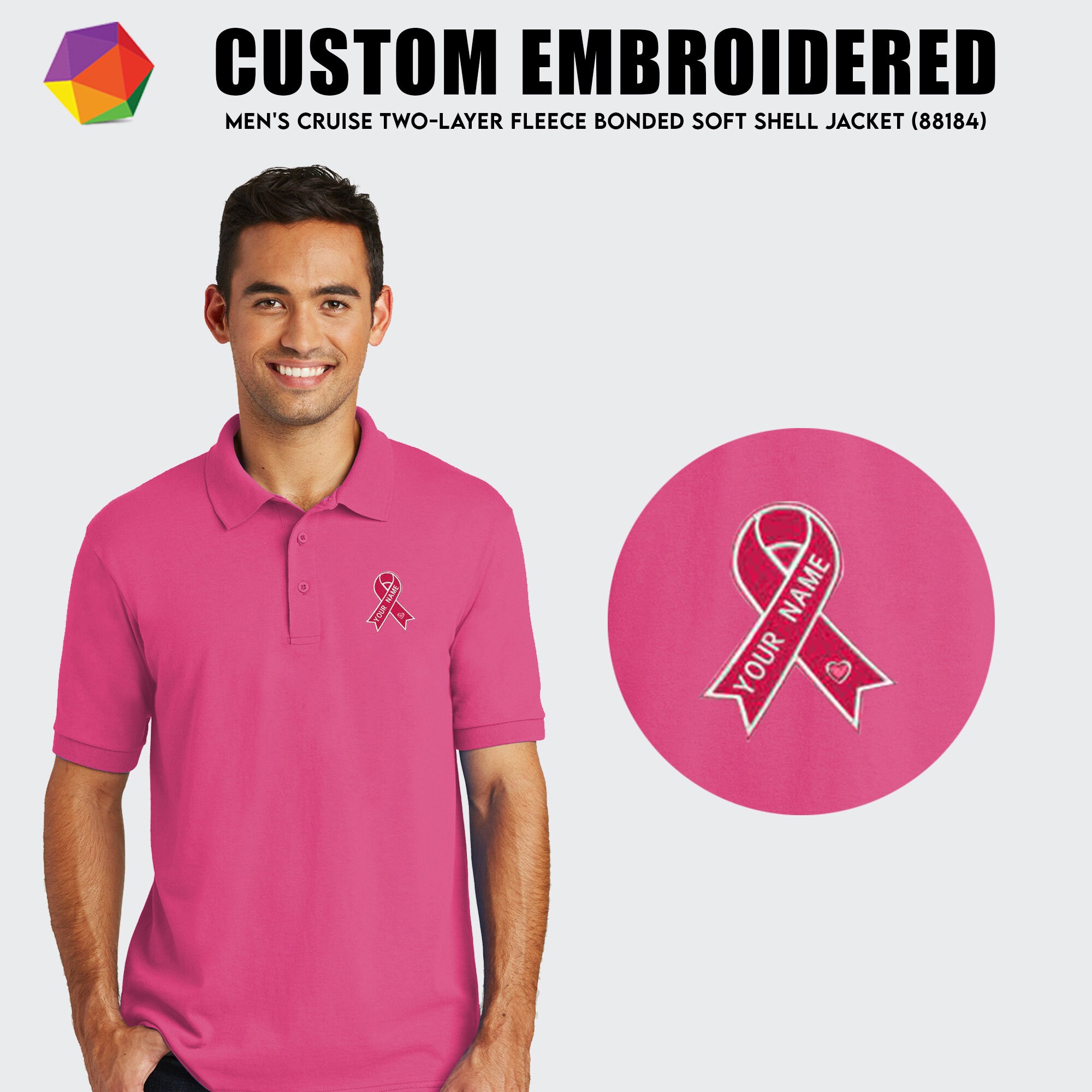 Polo breast cancer shirt outlet
