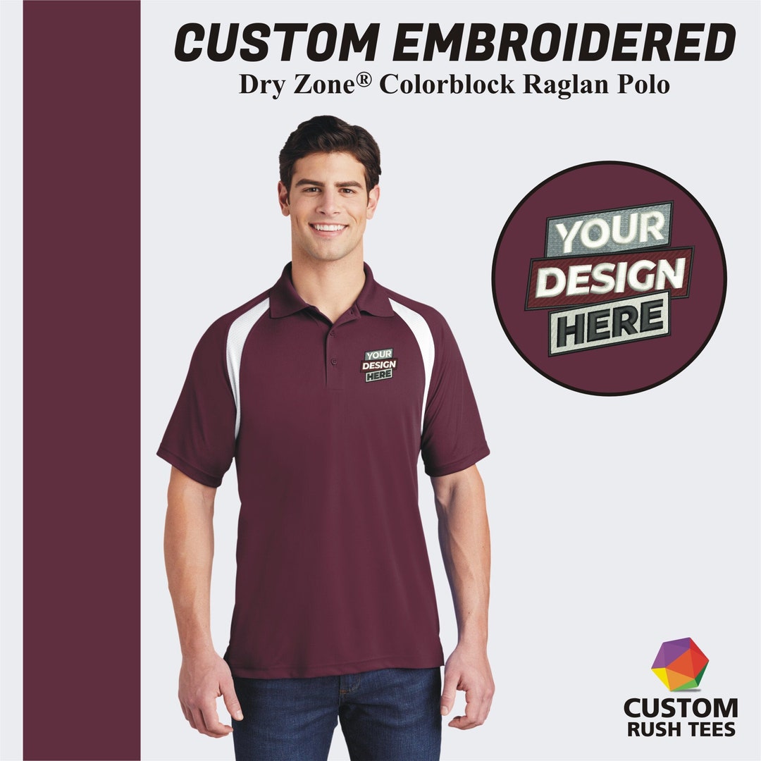 dri fit polo custom