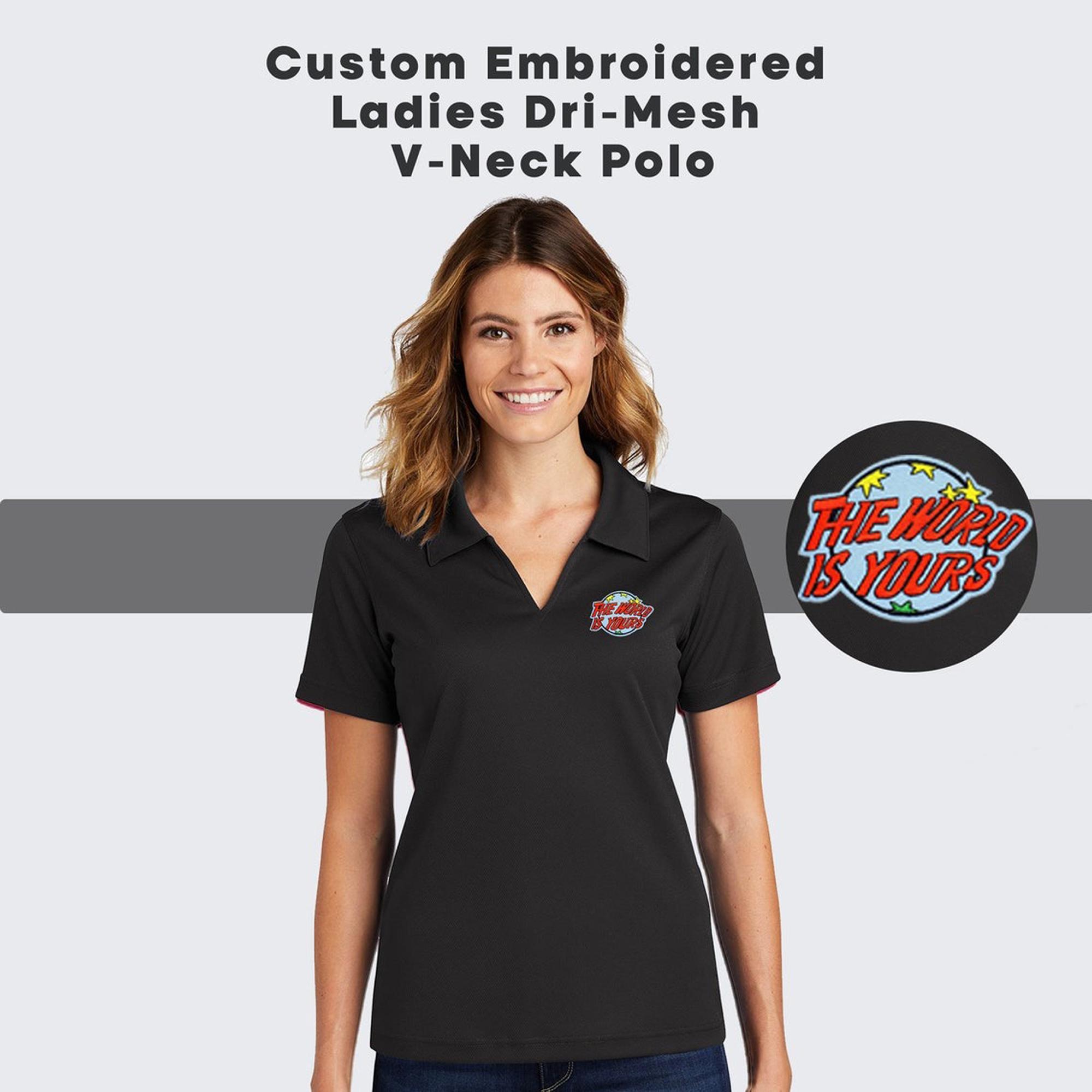 Herlipto Embroidery Polo Sweatshirt