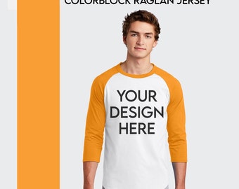 Custom Sport-Tek Raglan T-Shirt: Design Your Own Team Jersey