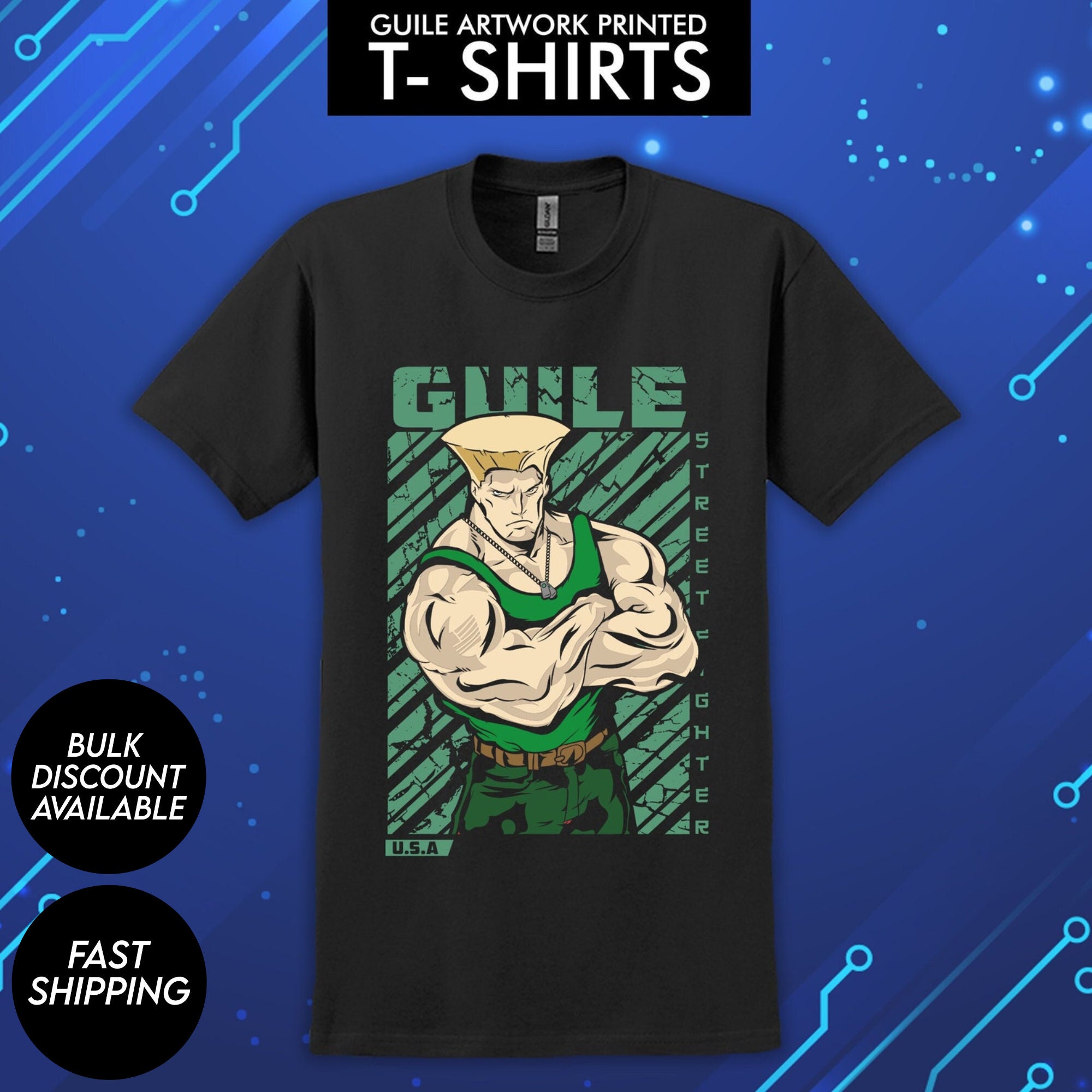 Street Fighter - Guile Poster for Sale by Xanderlee7