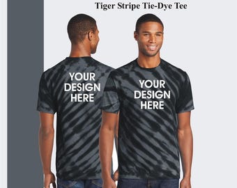 Custom Tie Dye T-shirt: Personalized Design, Text, or Image