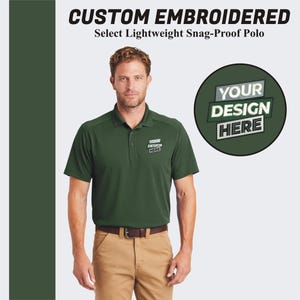 Custom Embroidered Polo | Personalized Classic Polo | Monogram Polo Shirt | Design Your T-Shirt | Lightweight Polo Shirt | Gift For Dad |