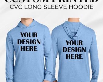 Custom Printed Long Sleeve Hoodie: Summer Hoodie