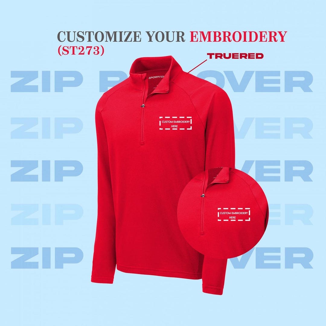 Men Sweatshirt Letter Embroidered Turtleneck Pullover main image 1
