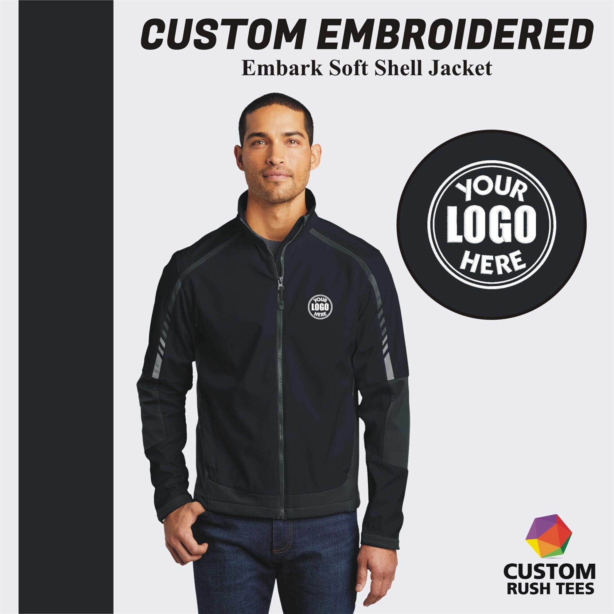 Custom Port Authority Embark Soft Shell Jacket Custom