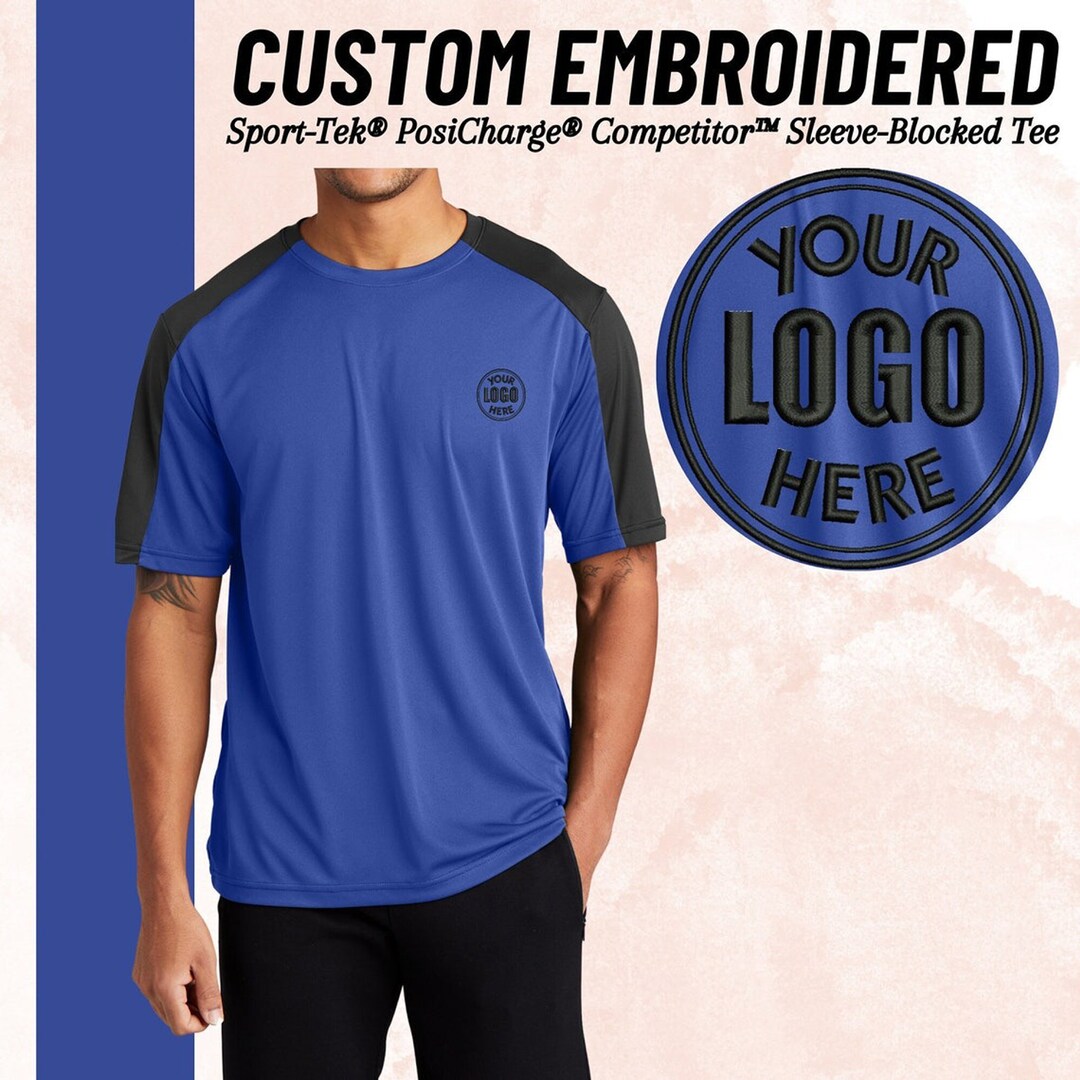Monogramed Crewneck Sports T-shirt