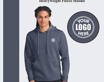 Custom Embroidered Heavyweight Fleece Hoodie | Your Business Logo Sweatshirt