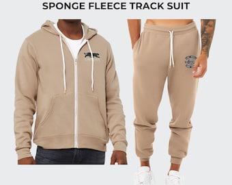 Custom Embroidered Bella Canvas Fleece Sweatsuit