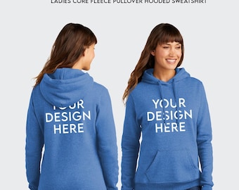 Custom Women's Fleece Pullover Hoodie: Print On Demand