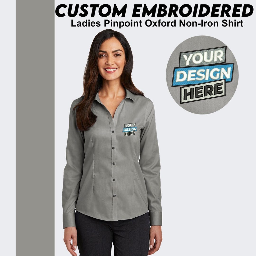 custom non iron dress shirts Comfort Stretch Non-Iron Solid Dress Shirt With Contrast Trim