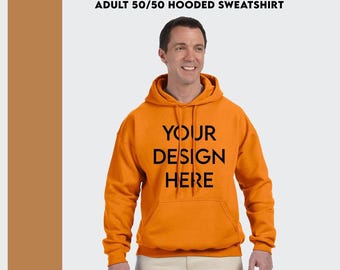 Custom All Over Print Hoodie: Personalized Text & Logo Design
