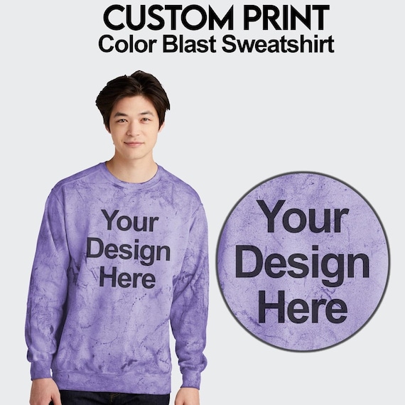 Sweatshirt print on demand hotsell