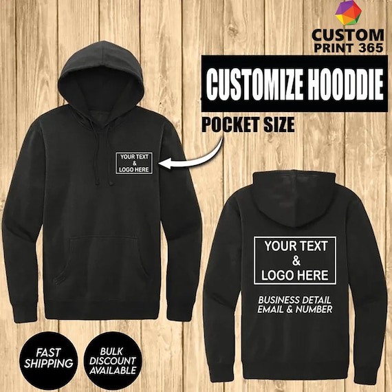 Custom Printed Logo Crewneck Sweatshirts