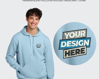 Personalized Custom Embroidered Hoodie - Stylish Hooded Sweatshirt for All Occasions