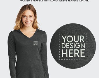 Custom Hoodie, Custom Women Long Sleeve Hoodie, Custom Embroidery Available, Custom Text Hoodie, Custom Design Hoodie, Gift For Her