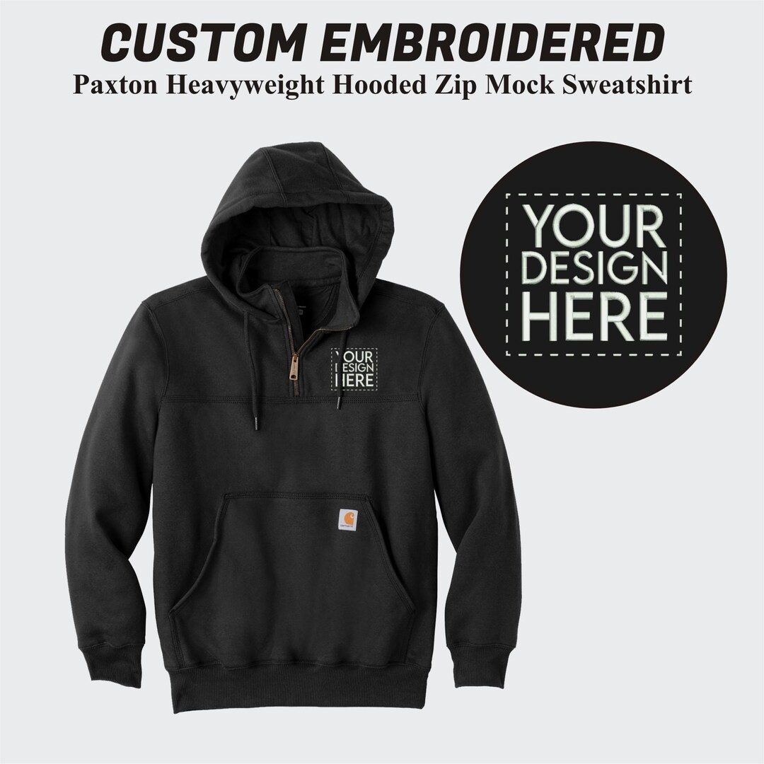 Custom Embroidered Sweatshirt Top Selling Hoodie Hooded Quarter Zip Festival Clothing Aesthetic Hoodie Customized Rain Jacket Carhartt Etsy