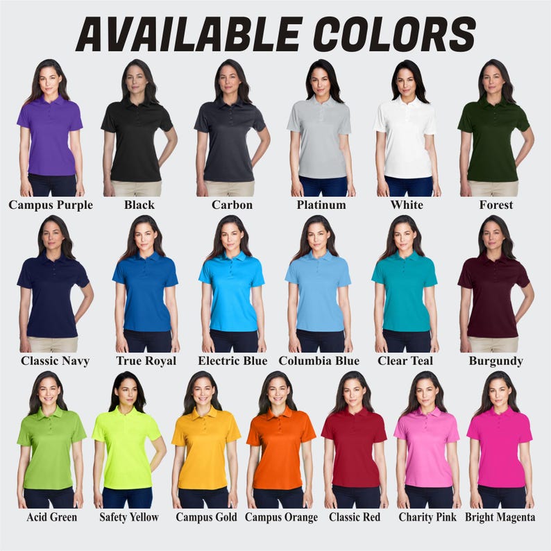 Company branded polo
Embroidered polo for women
Custom women’s uniforms
Women’s custom embroidered shirt
Durable piqué polo
Customized corporate wear
Women’s moisture-wicking polo
Performance polo with logo
Custom embroidered office wear