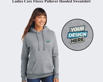 Custom Embroidered Fleece Hoodie: Personalized Pullover Sweatshirt