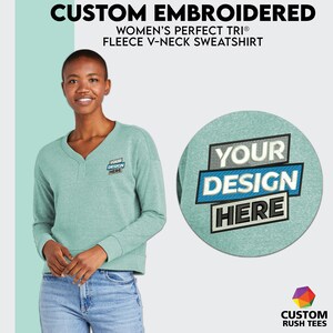 Custom v neck sweaters sale