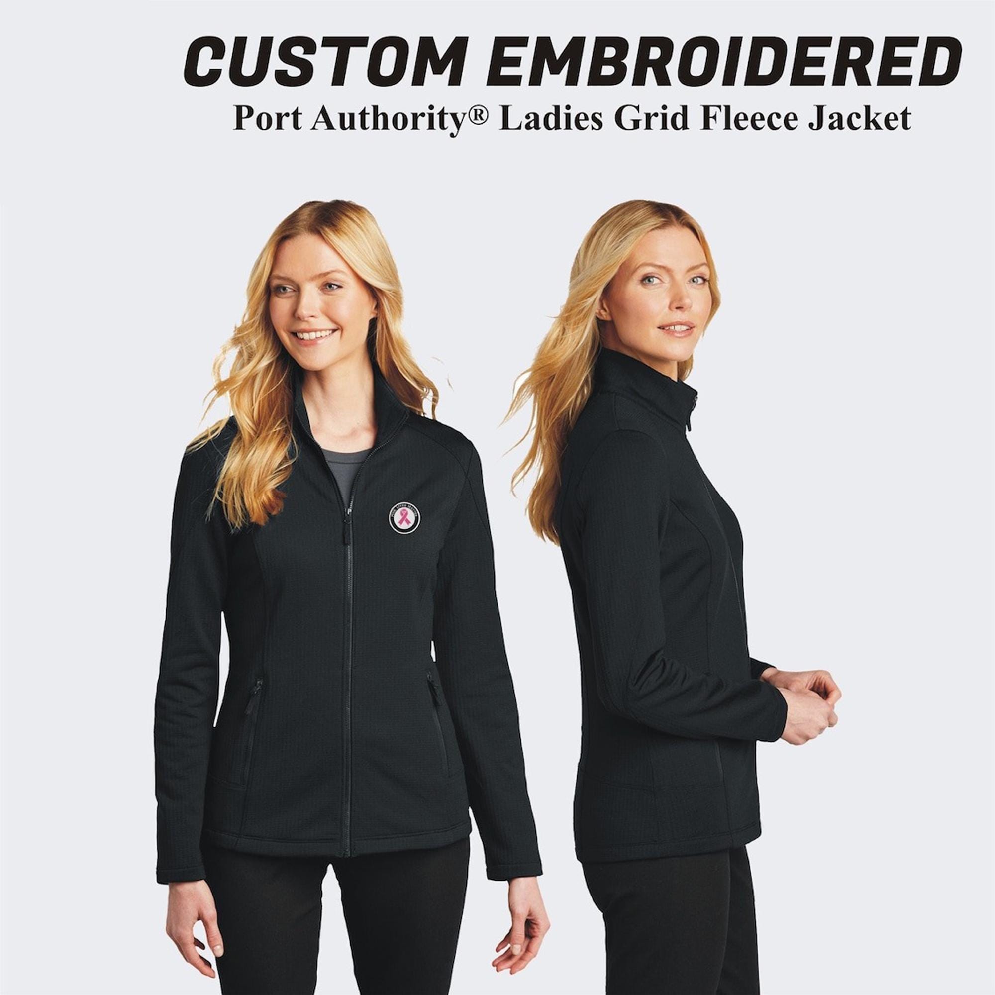 Custom Embroidered Jacket, Custom Women Fleece Jacket Custom Embroidered Jacket, Custom Women Fleece Jacket