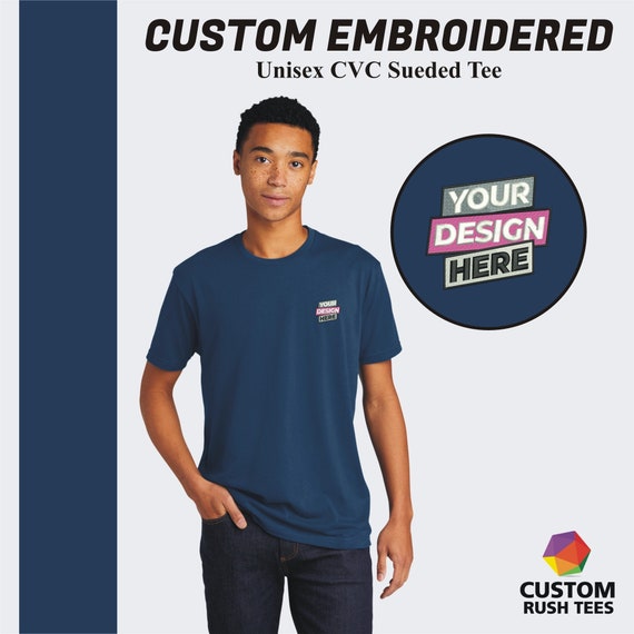 Custom embroidered shirt deals