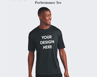 Custom Printed Dri-Fit Performance Tee: Personalized Design Shirt