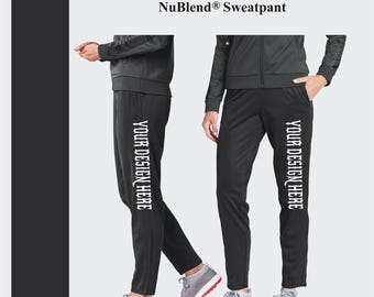 Ladies Tricot Track Jogger: Custom Sport-Tek Workout Sweatpants