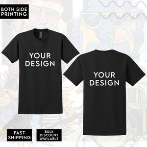 Custom Unisex T-Shirt: Personalized Business Logo, DTG Printing