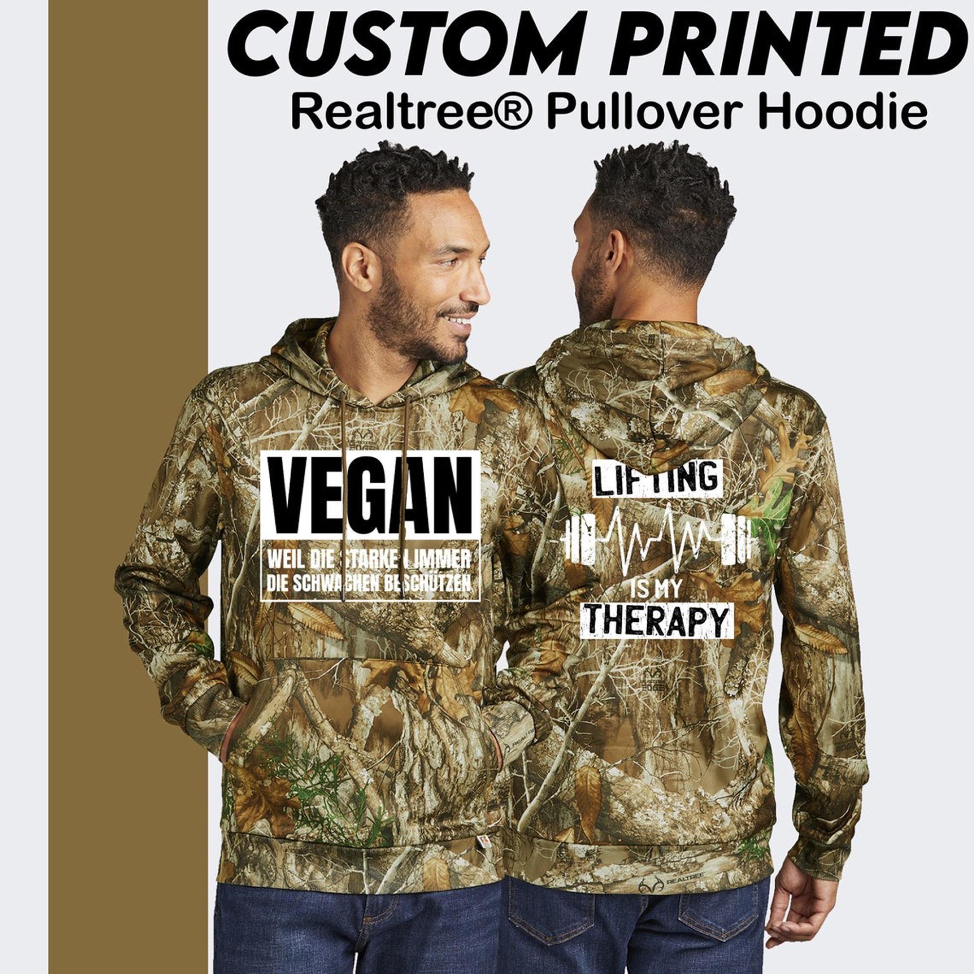 Sweat à Capuche Realtree Homme XL - Camouflage Marron - Pull Chasse Extérieur