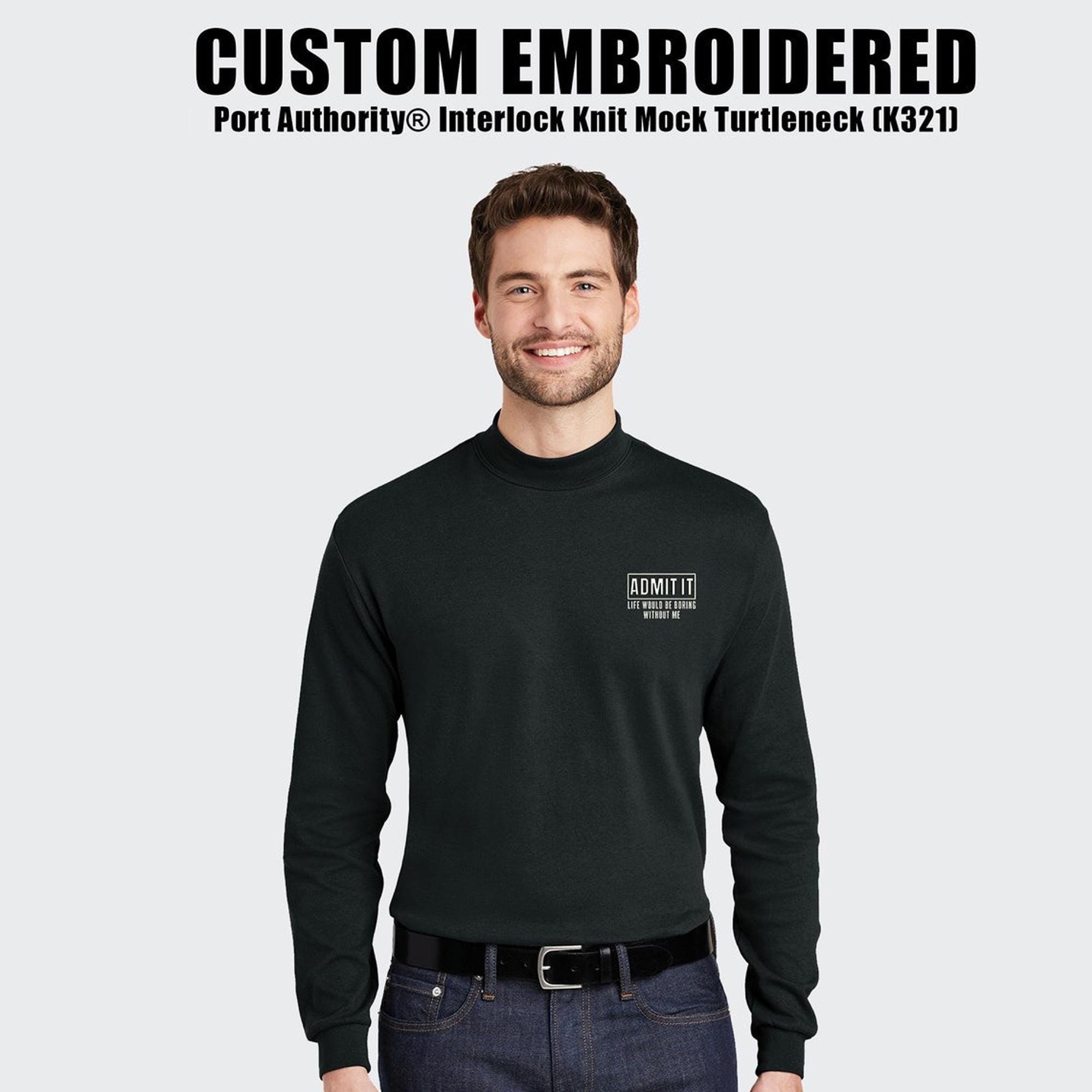 トップス M ELECTRIC LOGO TURTLENECK SWEAT SET UP ELECTRIC LOGO TURTLENECK SWEAT SET UP M