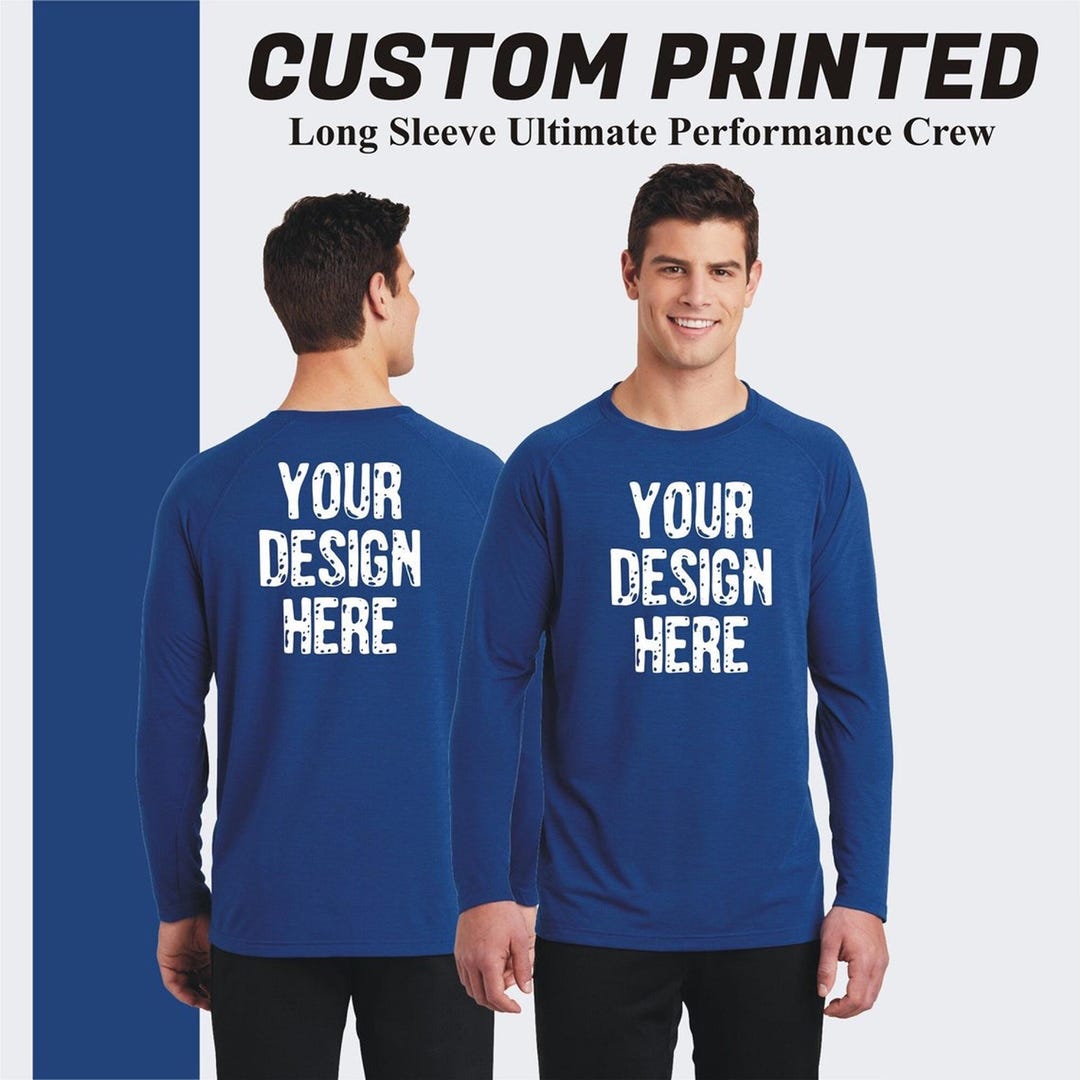 custom dri fit long sleeve t shirts