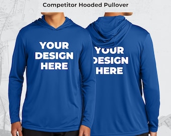 Custom Logo Performance Hoodie: Lightweight Moisture-Wicking Pullover