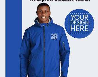 Removable fleece lined rain jacket sale