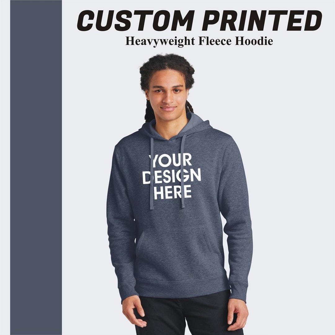 Eagle Brave Pull Over Kinetic Fleece Hoodie Design Your Own main image 1