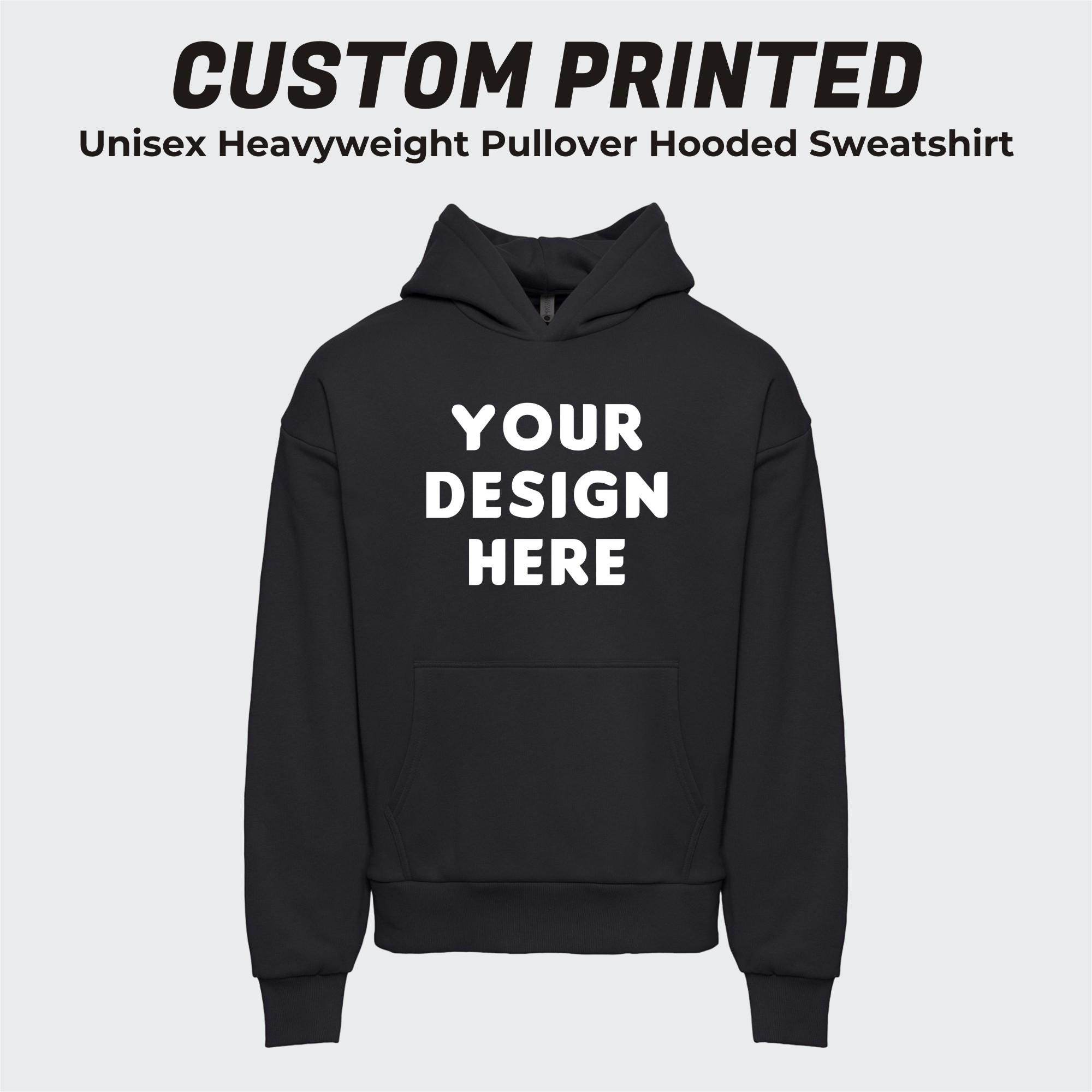 Drop Shoulder Hoodie - Etsy