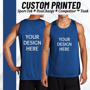 Custom Printed Sport-Tek Tank Top: PosiCharge Competitor
