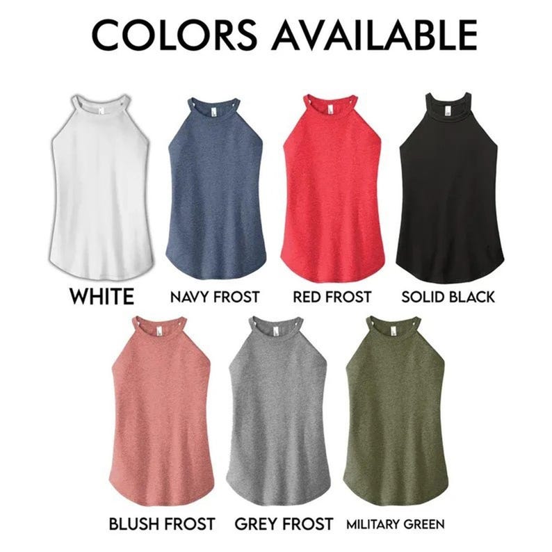 Custom Printed Women's Tank Top: Design Your Own bild 4