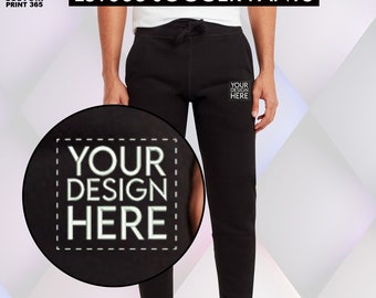 Custom Embroidered Jogger Sweatpants|Monogram Trouser|Personalized Logo Embroidery|Customize Stitching Pajamas Pants|Unisex Gifts|LS006 Pant