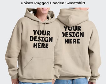 Custom Printed Hoodie: Heavyweight Fleece Personalized Sweatshirt