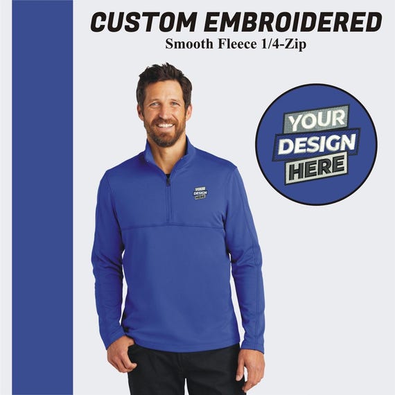 Port Authority® Custom Embroidered 1/4 Zip Custom Embroidery Logo