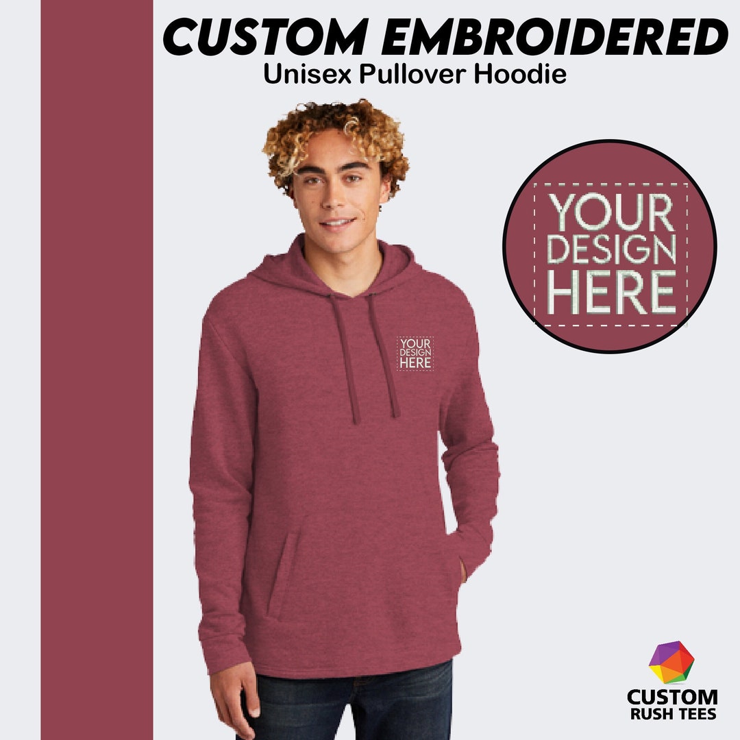 Custom Embroidered Hoodie Custom Malibu Hoodie Sweatshirt Etsy