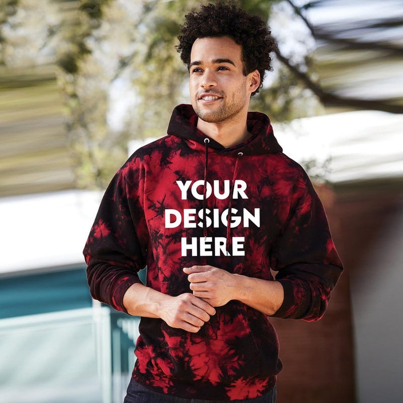 Tie-Dye Hoodie Sweatshirt