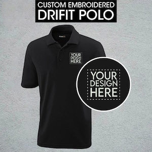 dri fit embroidered polo shirts