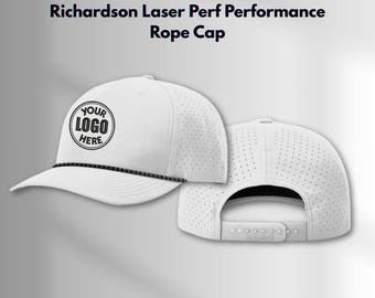 Richardson Mid Profile Performance Baseball hat: Custom Embroidered Logo Hat